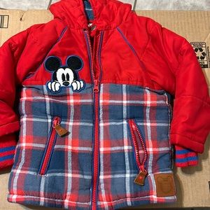 Mickey Mouse puffer jacket